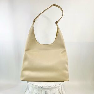 Monsac Cream Hobo Bag